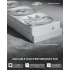 upHere E360TC 360mm AIO Liquid CPU Cooler - White